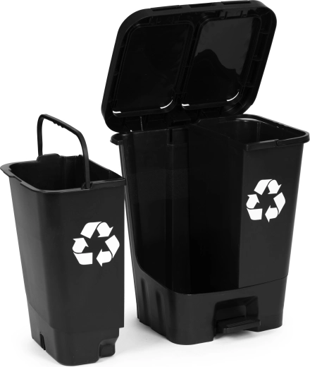 Wyjmowane wkłady z uchwytami do szybkiego opróżniania