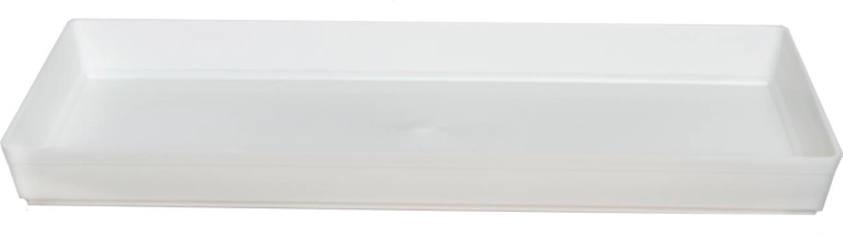 Podstawka pod skrzynkę 50 cm biała plastikowa