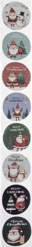 8 świątecznych motywów z napisem „Merry Christmas”