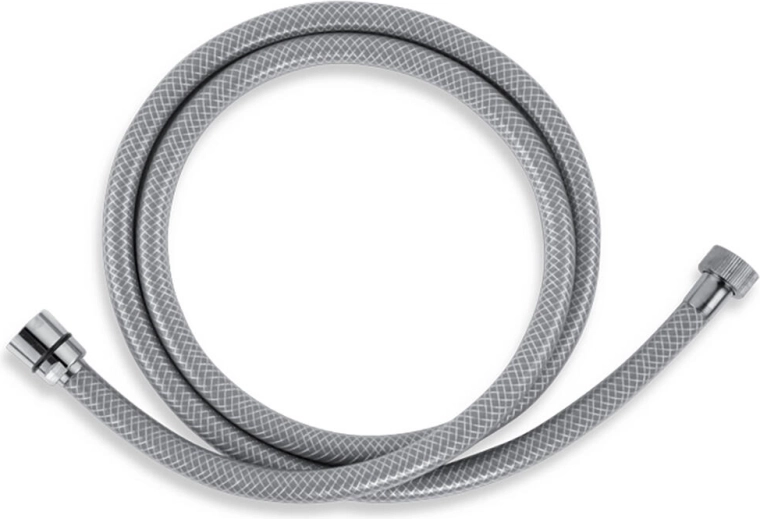 Wąż prysznicowy 150 cm z PVC, szary
