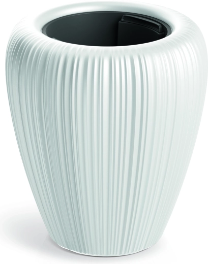 Doniczka OROBO 29 cm biała