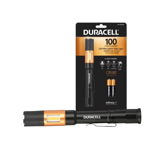Duracell Pen Light DW100SE latarka kieszonkowa 100 lm, 2× AAA