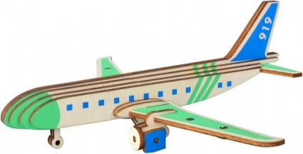 Drewniane 3D puzzle Samolot Transportowy