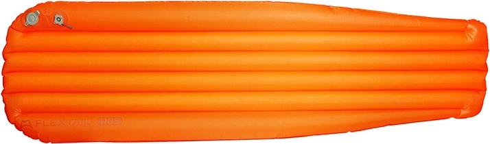 Flextail Tiny sleeping pad AVS mummy dmuchana mata pompowana pomarańczowa