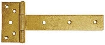 Zawias furtkowy 200 × 45 × 90 × 35 × 3 mm, żółto ocynkowany