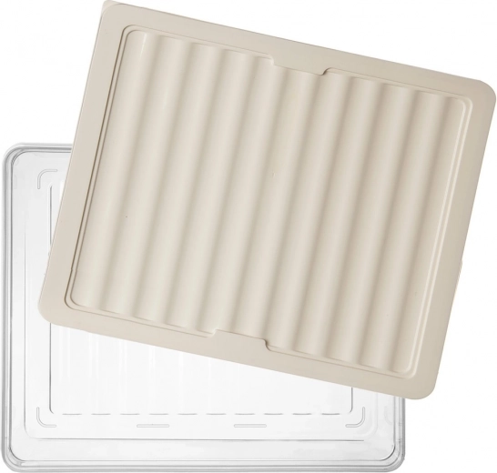 Świeżość dzięki pofalowanemu dnu