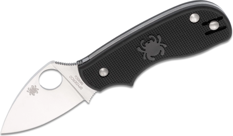 Spyderco Squeak Lightweight kieszonkowy nóż składany 5,1 cm czarny FRN