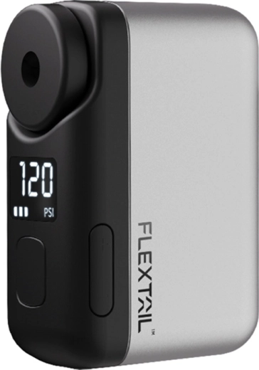 Flextail Tiny Bike Pump Pro przenośna elektryczna pompka rowerowa szara