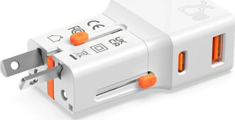 Szybkie ładowanie 25 W z USB‑C PD i USB‑A QC