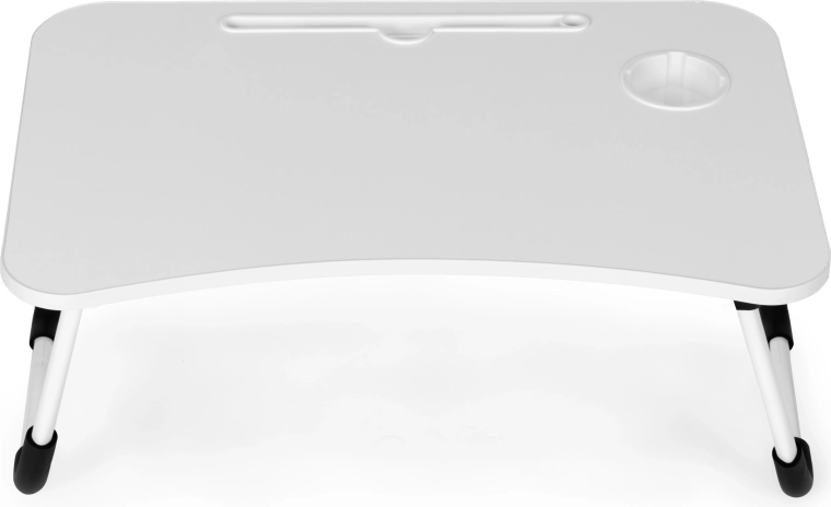 Zintegrowany uchwyt na kubek i slot na tablet