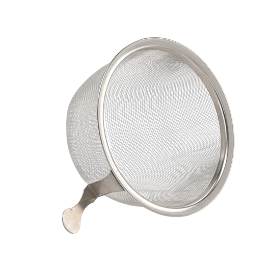 Zintegrowane sitko do herbat liściastych
