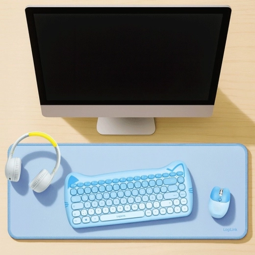 XXL przestrzeń dla klawiatury i myszy