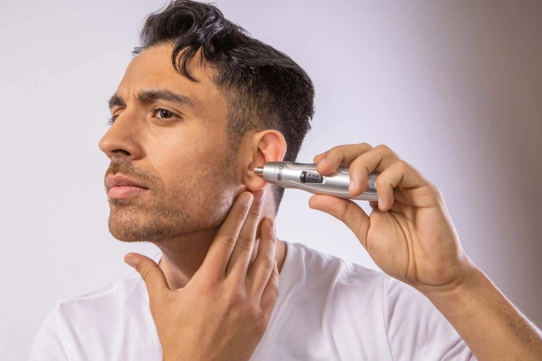 Bezpieczne przycinanie nosa i uszu