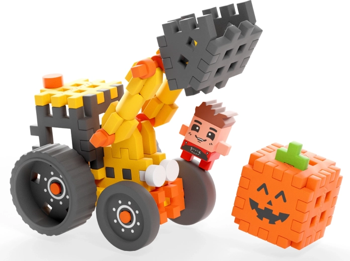 Ruchome ramię i duże koła