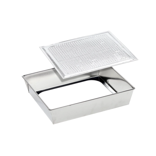 Prostokątna forma do pieczenia z wyjmowanym dnem 28 × 23,5 × 6 cm