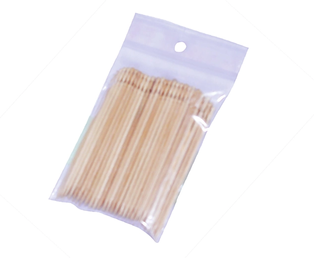 Ozdobne drewniane wykałaczki 6,5 cm (100 szt.)