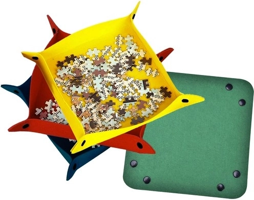 4 woreczki do sortowania puzzli dla lepszej organizacji