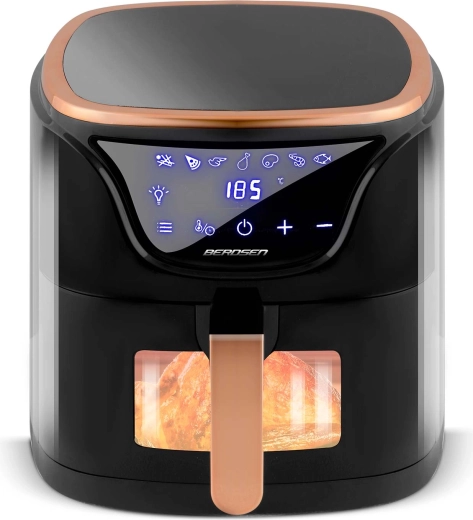 Sterowanie dotykowe, okienko i światło LED