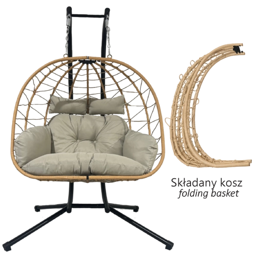 Składana konstrukcja oszczędzająca miejsce