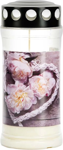 Znicz cmentarny Provence Aniołek – czas palenia 4 dni