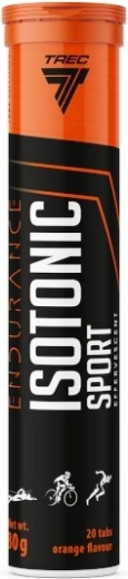 Trec Endurance Isotonic Sport musujące tabletki pomarańcza 20 tabletek