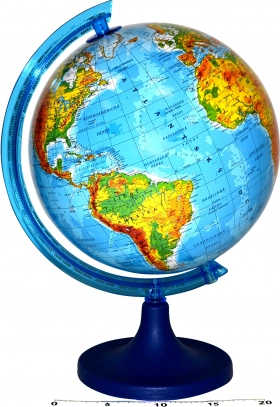 Glob Geograficzny 25 cm