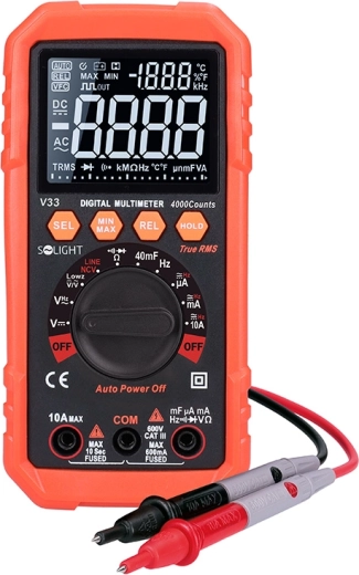 Solight multimetr cyfrowy V33