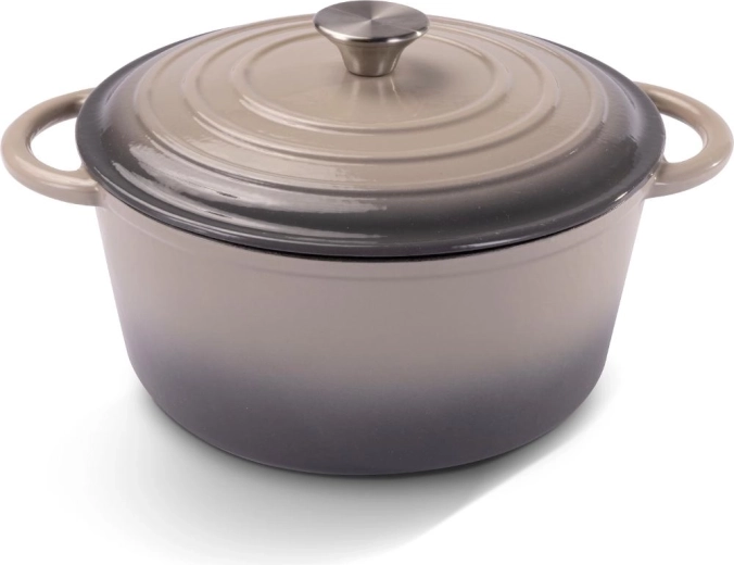 Żeliwny garnek Lamart Iron z pokrywką 26 cm