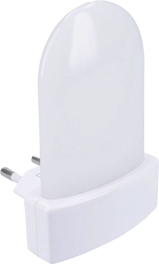 Solight nocna lampka LED RGB z czujnikiem zmierzchu do gniazdka 230 V