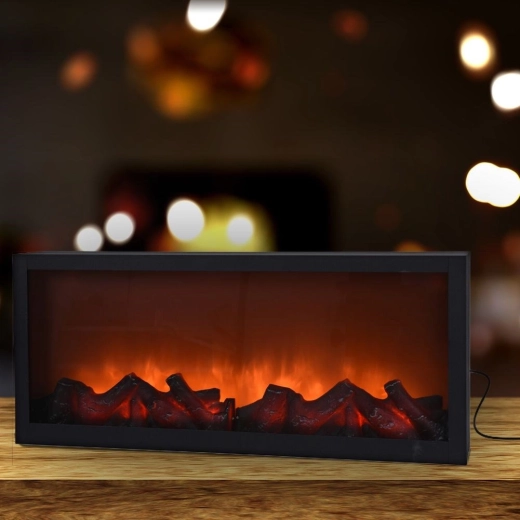 Realistyczne płomienie LED dla przytulnej atmosfery