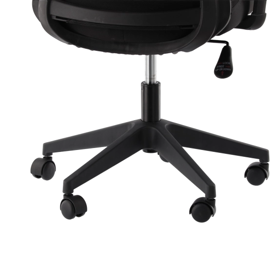 Stabilna podstawa z cichymi kółkami PU