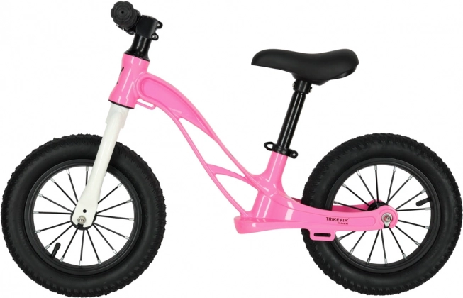 Różowy rowerek biegowy Trike Fix Active