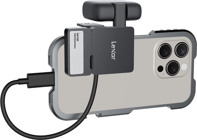 Gotowy do mobilnego filmowania i Apple ProRes