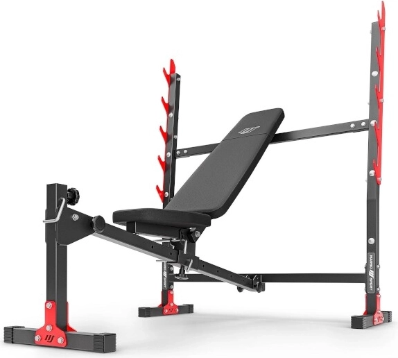 Zintegrowany stojak i haki bezpieczeństwa