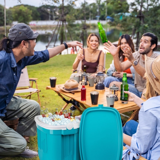 Duża pojemność 42 l dla całej rodziny