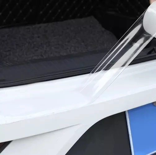 Dyskretna i praktyczna przezroczysta folia