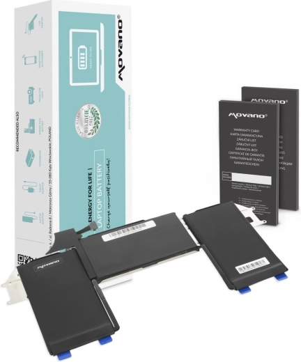 Bateria Movano A1965 do Apple MacBook Air 13 (A1932, A2179) 4379 mAh