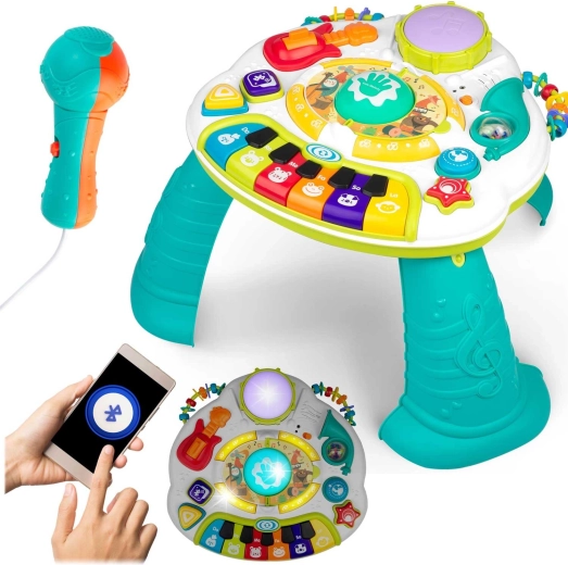 Interaktywny edukacyjny stolik z muzyką i Bluetooth