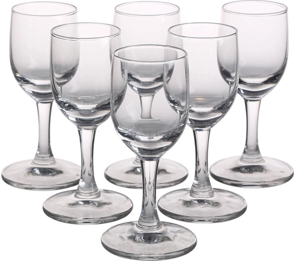 Diamond zestaw 6 kieliszków do wódki 35 ml