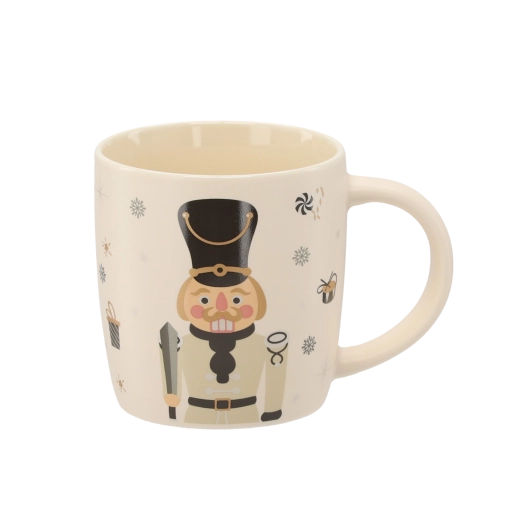 Świąteczny motyw dziadka do orzechów