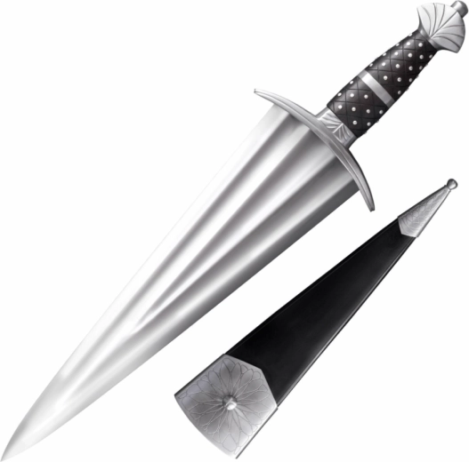 Cold Steel cinquedea miecz kolekcjonerski 36,8 cm, palisander i skórzana pochwa