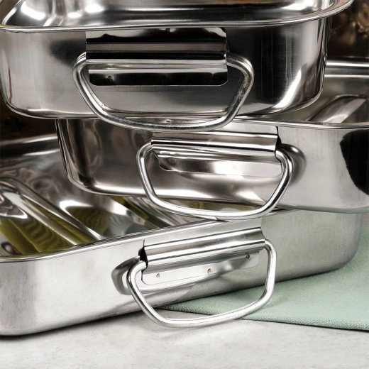 Bezpieczna obsługa dzięki składanym uchwytom