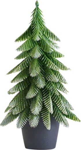 Realistyczne gałązki ze srebrzystym oszronieniem