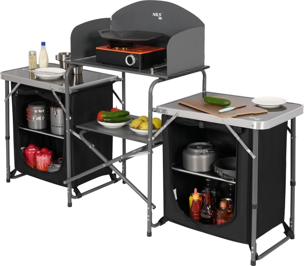 Lekka aluminiowa konstrukcja i łatwe składanie