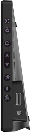 Łatwa obsługa: dotyk + boczne przyciski, zasilanie USB