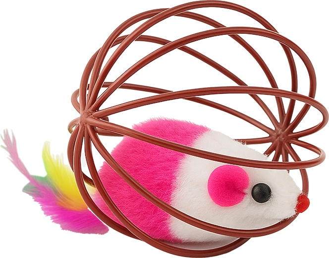 Zabawna gonitwa dzięki drucianej kuli