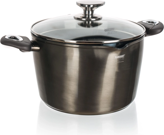 W pełni indukcyjne dno dla szybkiego i równomiernego nagrzewania