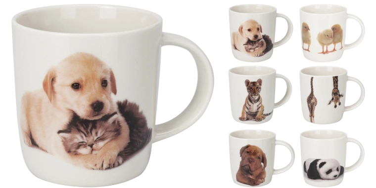 Porcelanowy kubek 350 ml