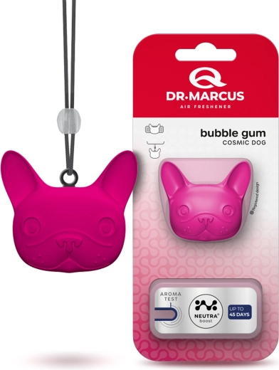 Dr. Marcus Cosmic Dog odświeżacz powietrza do samochodu Bubble Gum