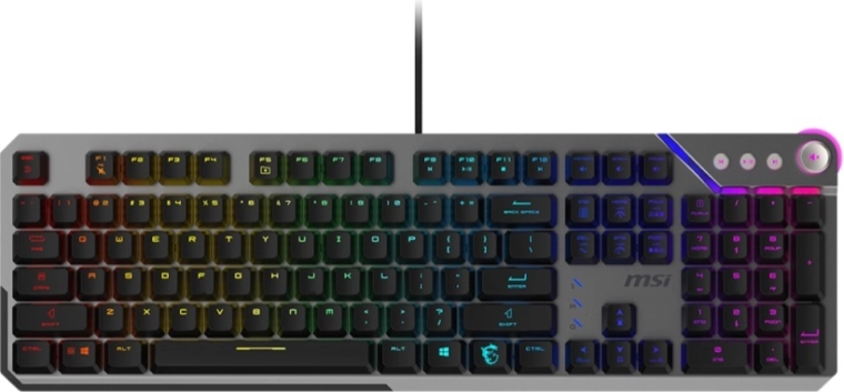Mechaniczna klawiatura gamingowa MSI Strike 600 V2 Silent US